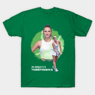 Marketa Vondrousova cartoon anime T-Shirt